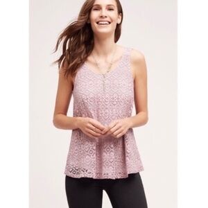 Anthropologie Deletta Germaine Swing Top